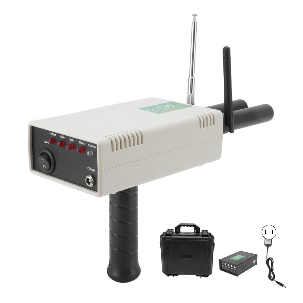 25m Depth Metal Detector Search System 1500m Range Metal Finder Scanner Device for Gold Silver