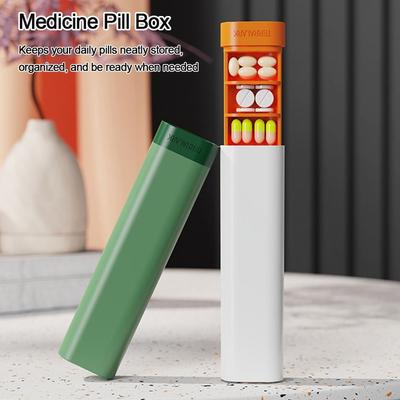 Органайзер для лекарств с решеткой, держатель, таблетница, контейнер для хранения лекарств, диспенсер для таблеток