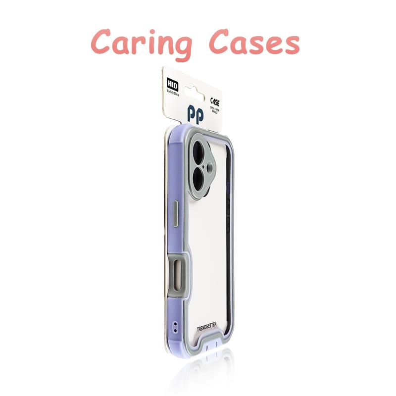 For iPhone 16 Pro Max Case Rose Pink Purple Two-Tone Acrylic Clear Bumper Airbag Shockproof Premium with iPhone 15 14 13 12 11