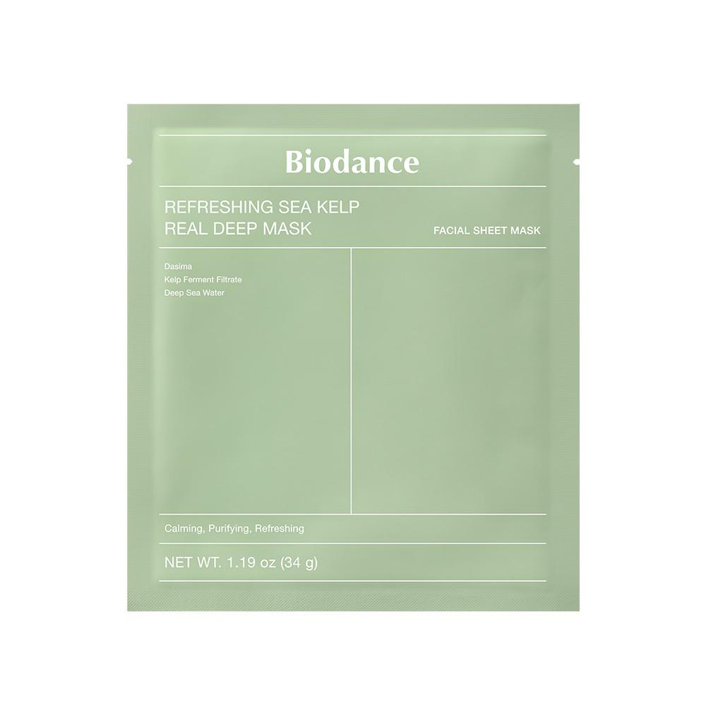 3-Hour Pack Biodance Real Deep Mask 7 Sheets (Collagen, Seranol, Vita, Sea Kelp)