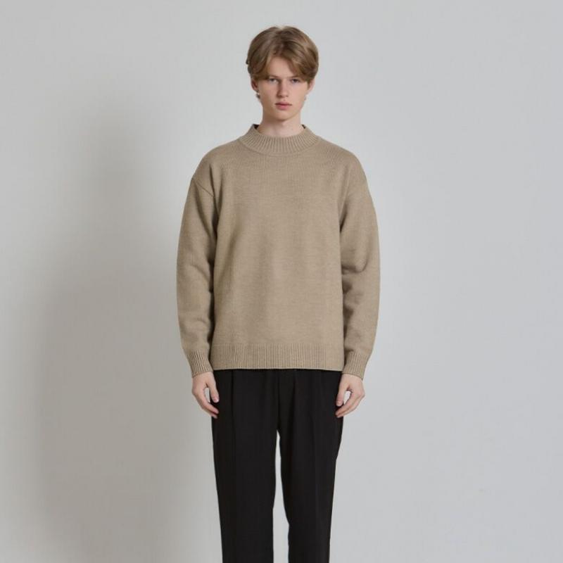 Wonder Place Daily Mock Neck Knit Pullover [w Standard]