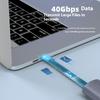 Кабель USB C — USB C PD240 Вт Power Delivery 40 Гбит/с Передача данных для быстрой зарядки и видеовыход 8K@60 Гц