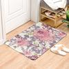 Дверной коврик, нескользящий напольный коврик, домашний ковер, коридор, ванная комната, кухня, дверной коврик, красивый цветочный коврик для крыльца