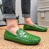 Large Size Doudou Shoes Men's Spring New Men's Loafers Driving Leather Shoes Men's Lazy Casual Shoes