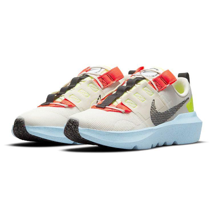 Nike Crater Impact GS Светлая Кость Камень Вольт Черный Обувь для Больших Детей DB3551-010