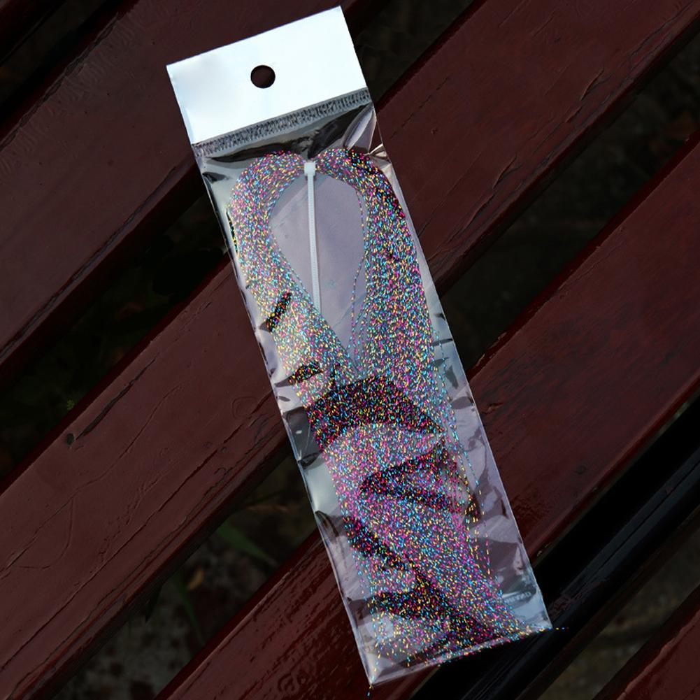 Искусственная приманка скрученная Flashabou Tinsel Fly Fishing Typing Crystal Flash для Jig Hook Shinning Fishing Lure Making