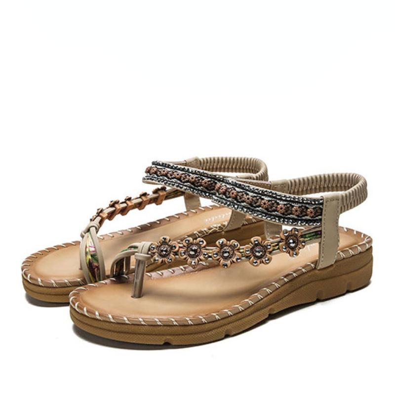 Модные и удобные сандалии, противоскользящая повседневная обувь, женская обувь с круглым носком