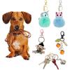 50PCS Swivel Clasps with Key Rings Buckle for DIY Keychains Backpack Pendant Pet Rope Button Craft Supplies Bag Accessories