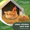 6Pcs Chicken Nesting Pads Reusable Chicken Bedding Mats Nonslip Poultry Hen Egg Laying Pads Coop Nest Liners Poultry Supplies