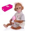 Decdeal Realistic Baby Monkey Doll 16 Inch 40 Cm Lifelike Reborn Baby