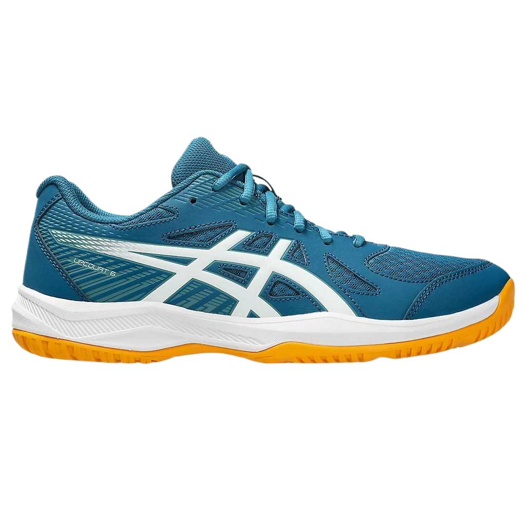 Asics Upcourt 6 Сетчатые Круглый Носок На Шнуровке Удобные Низкие Волейбольные Кроссовки Мужские кроссовки 1071A104-405