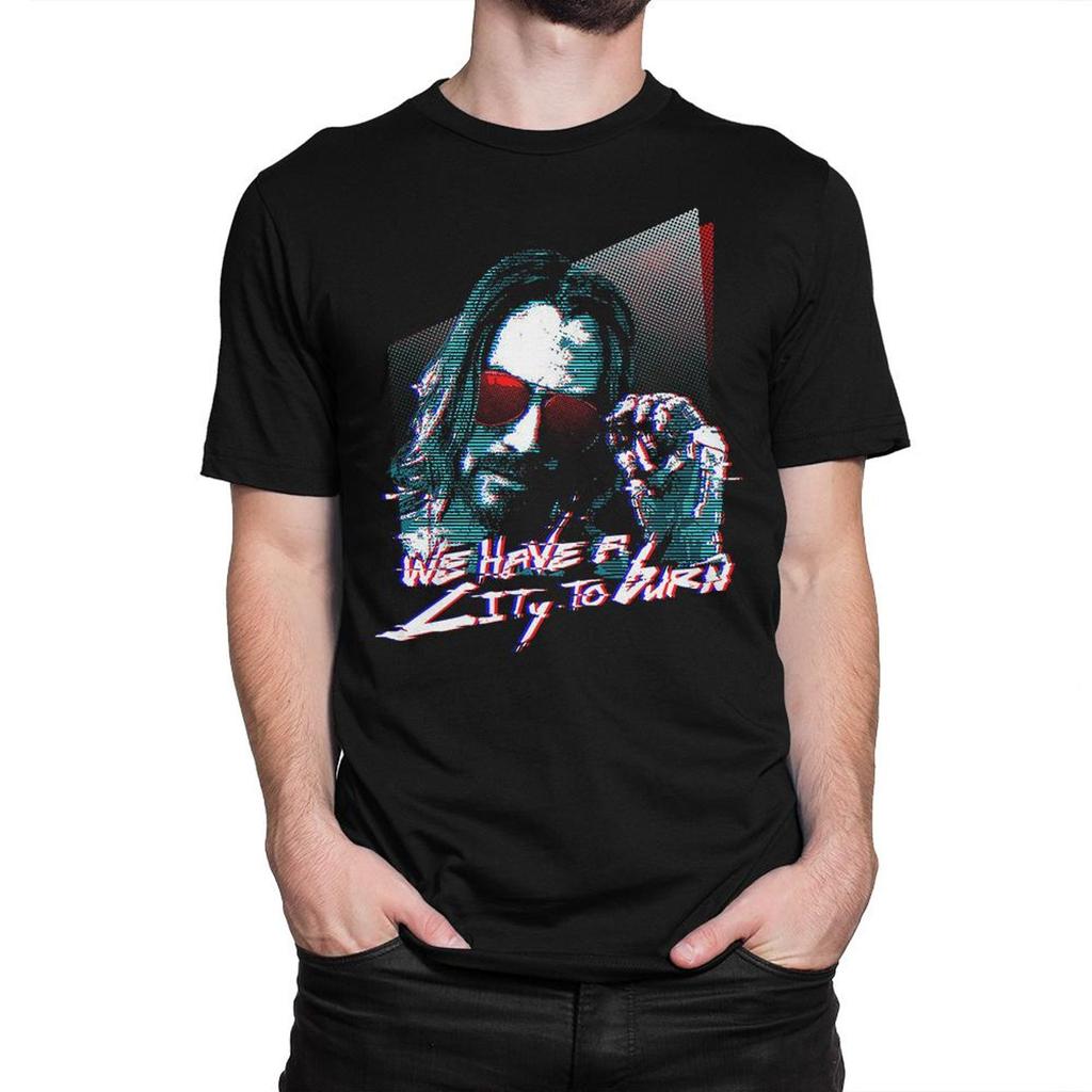 Keanu Reeves We Have a City to Burn T-Shirt, Men's and Women's Sizes