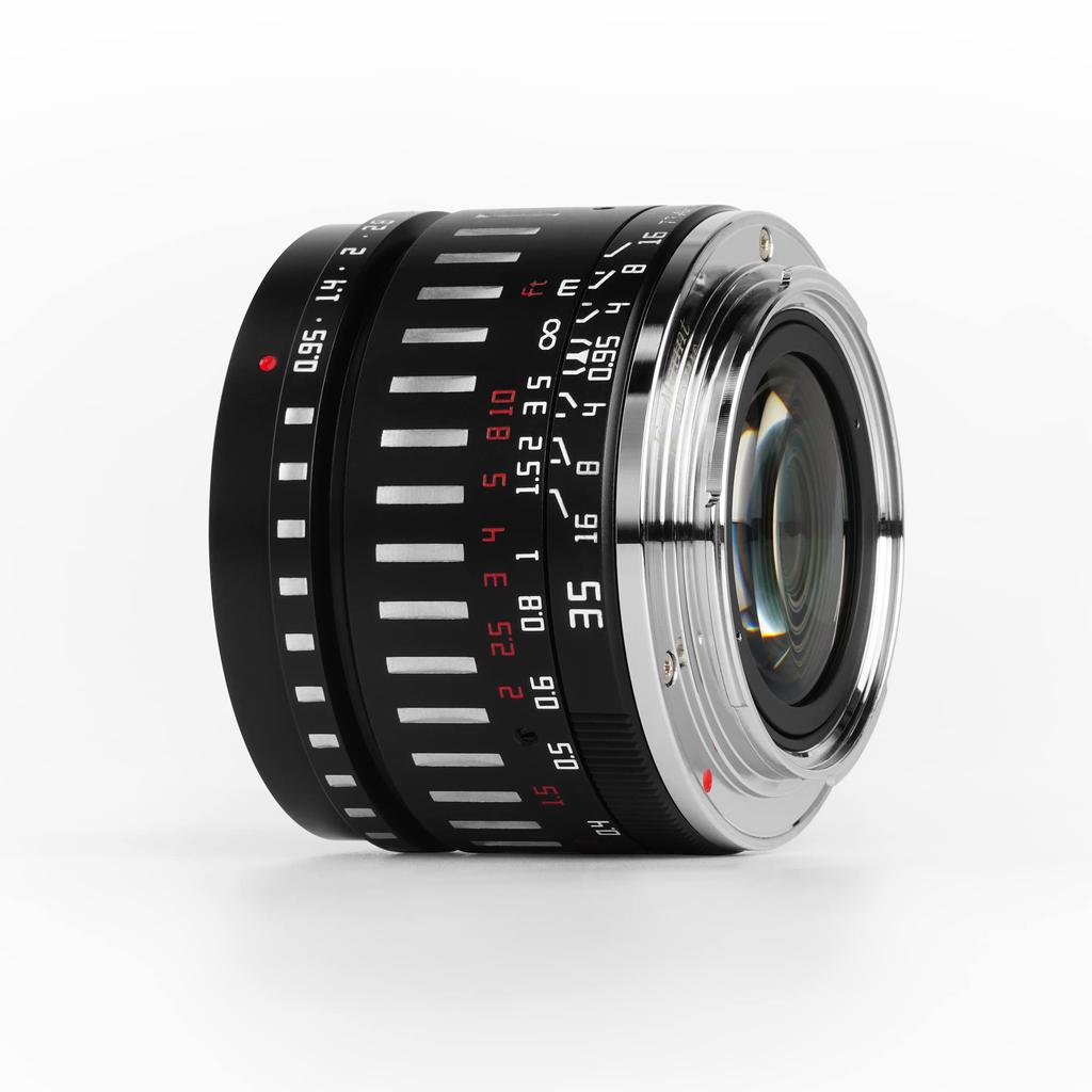 TTArtisan 35mm C Z Mount Nikon Z Black x Meisho Optical F0.95 APS-C Lens, Silver,