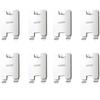 8 PCS No Punching Photo Frame Hooks Waterproof Adhesive Picture Hangers  Living Room