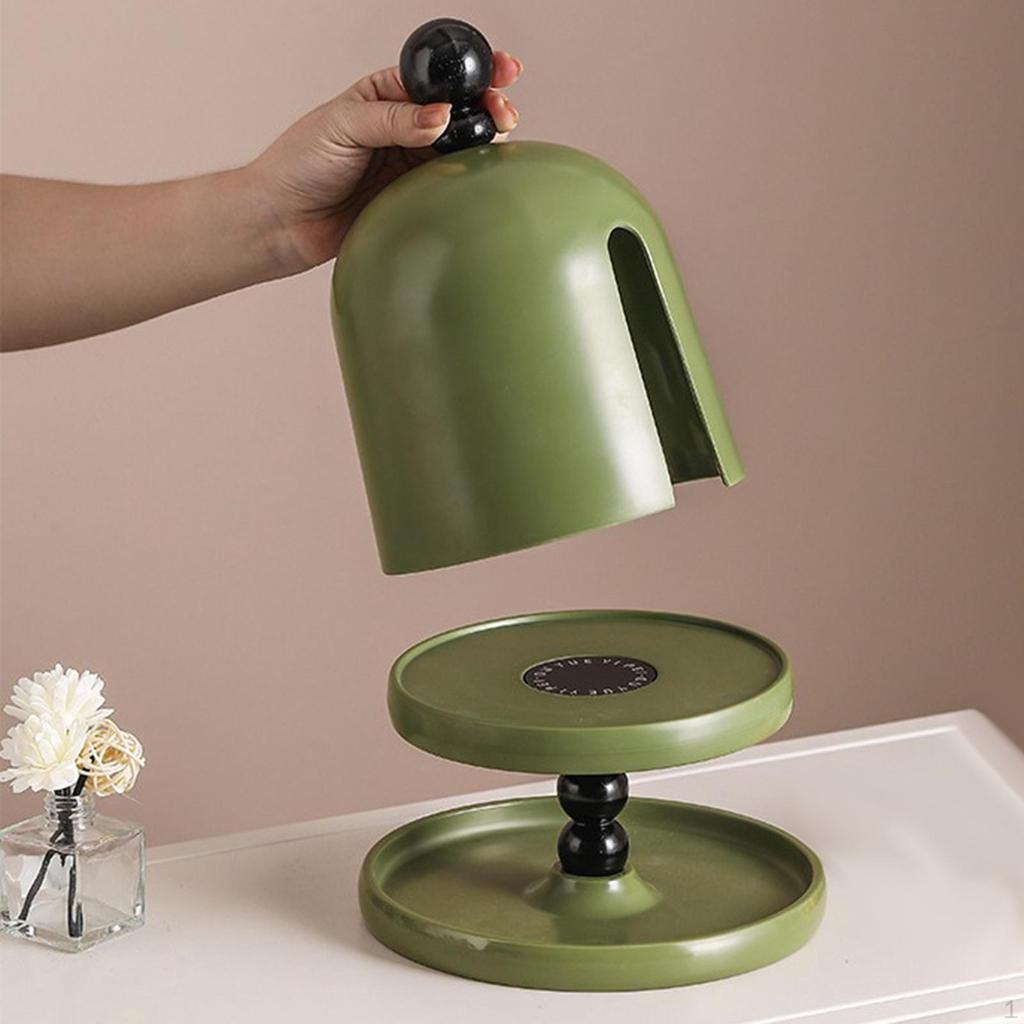 Facial Napkin Box Paper Dispenser with Pallet Freestanding Tissue Case Storage for