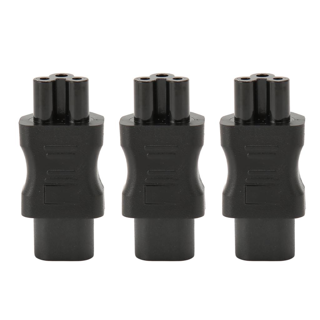 3 шт. Адаптер питания IEC320 C8 на IEC320 C5, IEC320 Штекер C8 на Розетку C5 для Шасси PDU, Розетки UPS