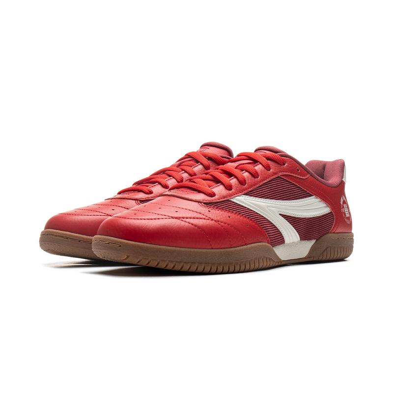 Li Ning Ping Pong Series Легкая, высокопрочная, модная, спортивная, повседневная обувь, унисекс, повседневная обувь, белый, красный, AZGU151-1