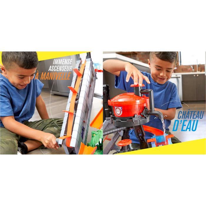 Circuit Hot Wheels - Station de Lavage Ultime - Véhicule Color Shifters inclus - Garçon - A partir de 4 ans