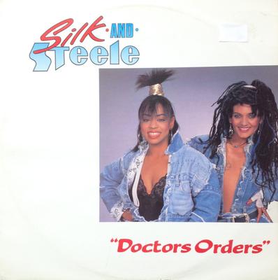12-дюймовая пластинка SILK & STEELE - Doctors Orders 12STRK4 Strike 1988 UK Танцевальная и электронная музыка Б/у