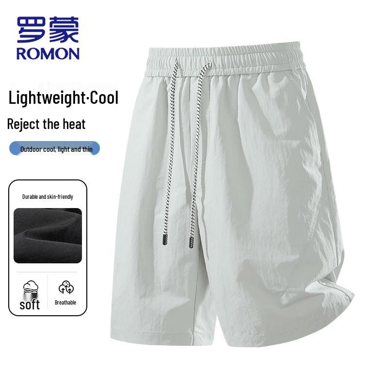 ROMON Men's Lightweight Quick-Dry Casual Cargo Shorts