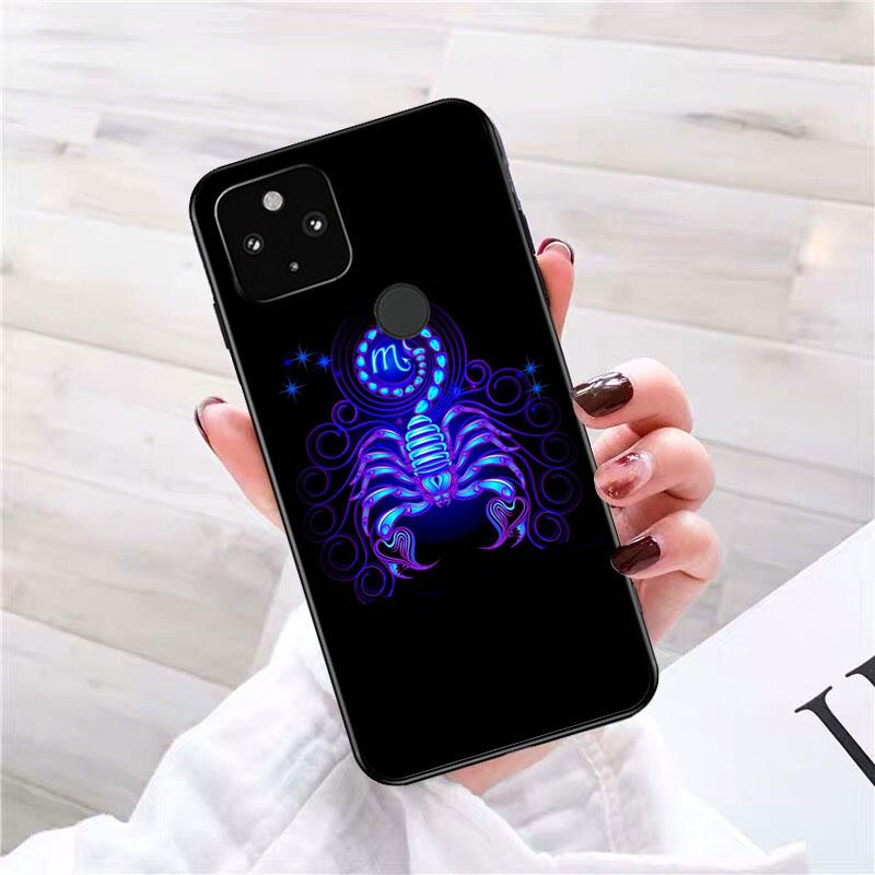 Чехол для телефона со знаками зодиака для Google Pixel 7 Pro 7 6A 6 Pro 5A 4A 3A Pixel 4 XL Pixel 5 6 4 3 XL 3A XL 2 XL