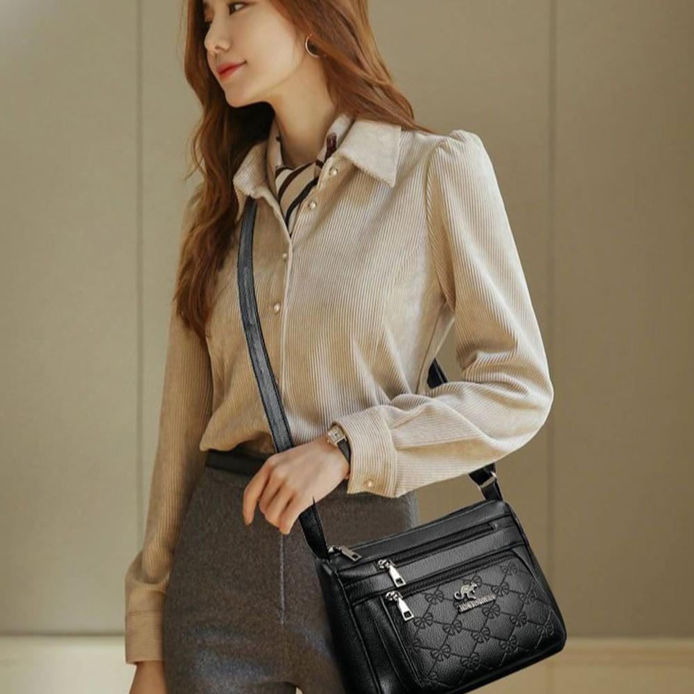 Женская сумка среднего возраста Сумка для мам Модная многослойная одинарная емкость для овощей Купить Shou U8T7