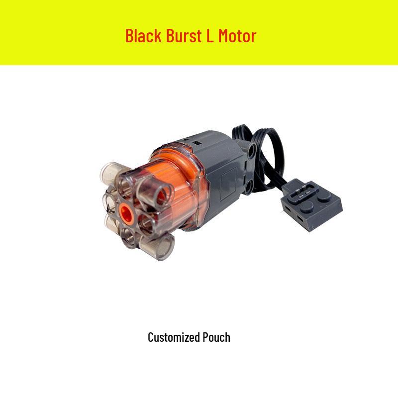 Пульт управления Высокоскоростной двигатель и Батарейный блок для кирпичиков Lego с черными, красными и светлыми модификациями