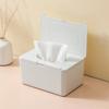 Dustproof Wet Tissue Box with Lid Baby Nappy Storage Holder for Home Car Office Paper Tissue Organizer