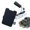 Silent Solar Pond Aerator Solar Powered Oxygen Pump for Fish Tank Air Pump, Backyard Garden Pond Summer Camping