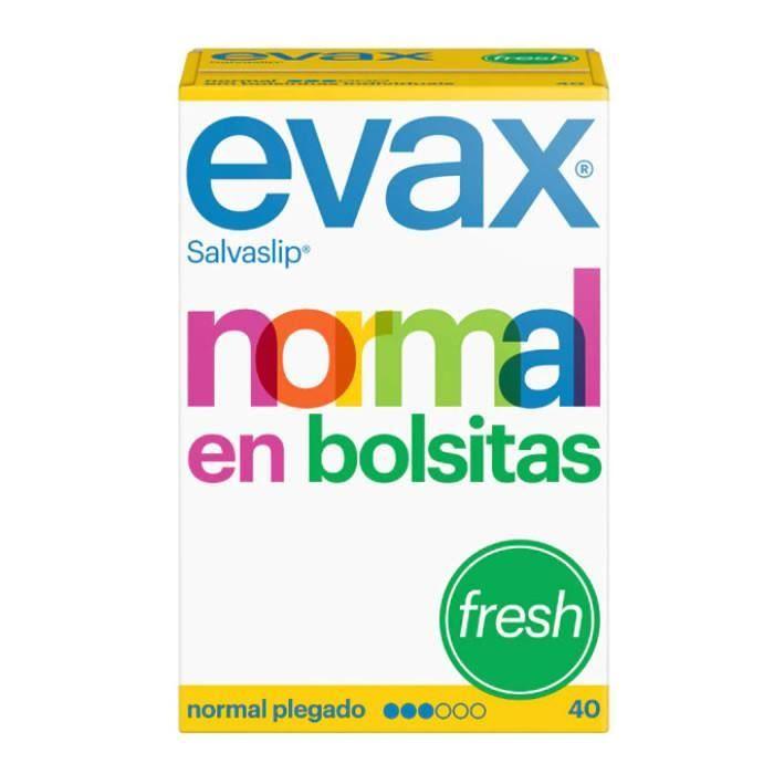 Protège-slip - EVAX - Fresh Fresh - 40 unités - Hypoallergénique - Léger