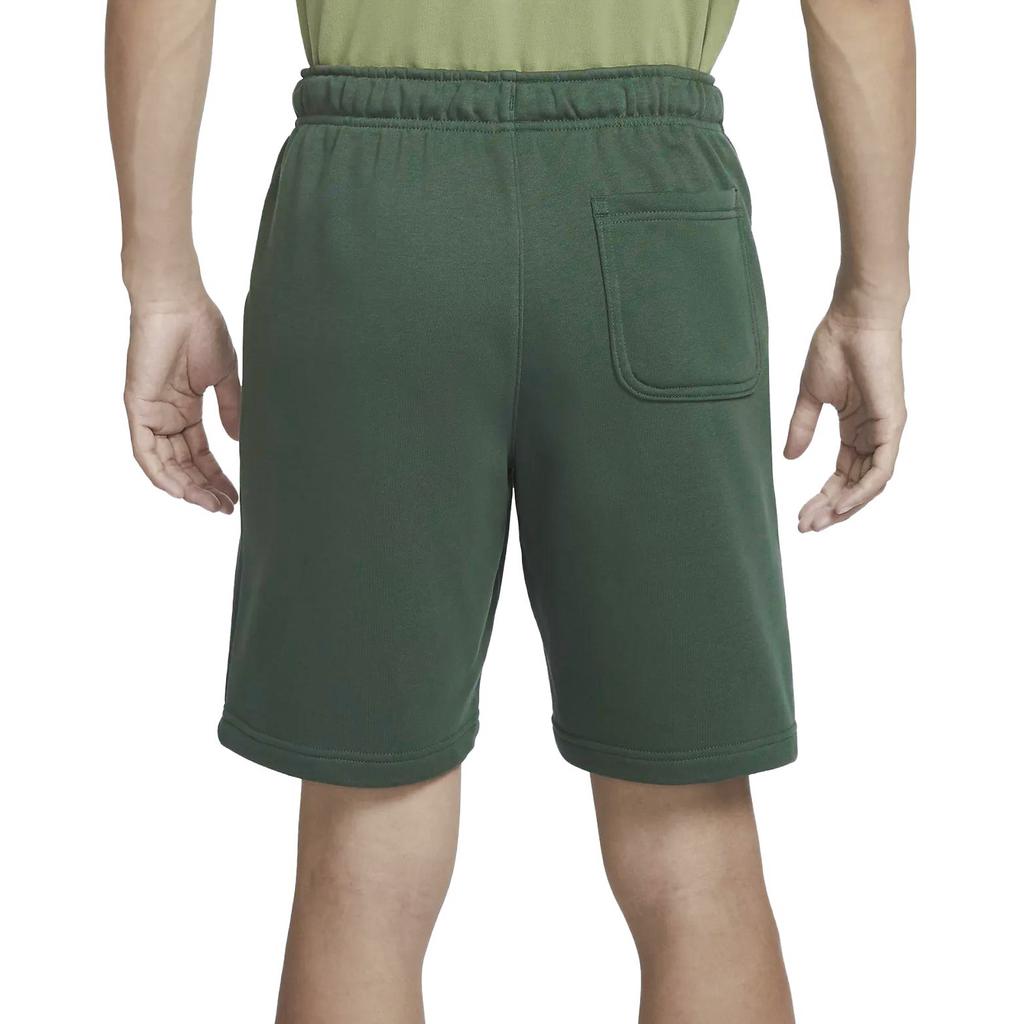 Nike Шорты мужские из французского терри с логотипом клуба, елово-зеленые FB7796-323