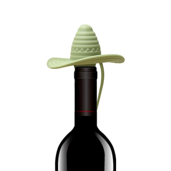 Силиконовая ковбойская шляпа для красного вина, винная пробка, пищевая пробка для бутылок вина, спиртных напитков, пива, шампанского, веселья, вечеринки, аксессуар, подарок