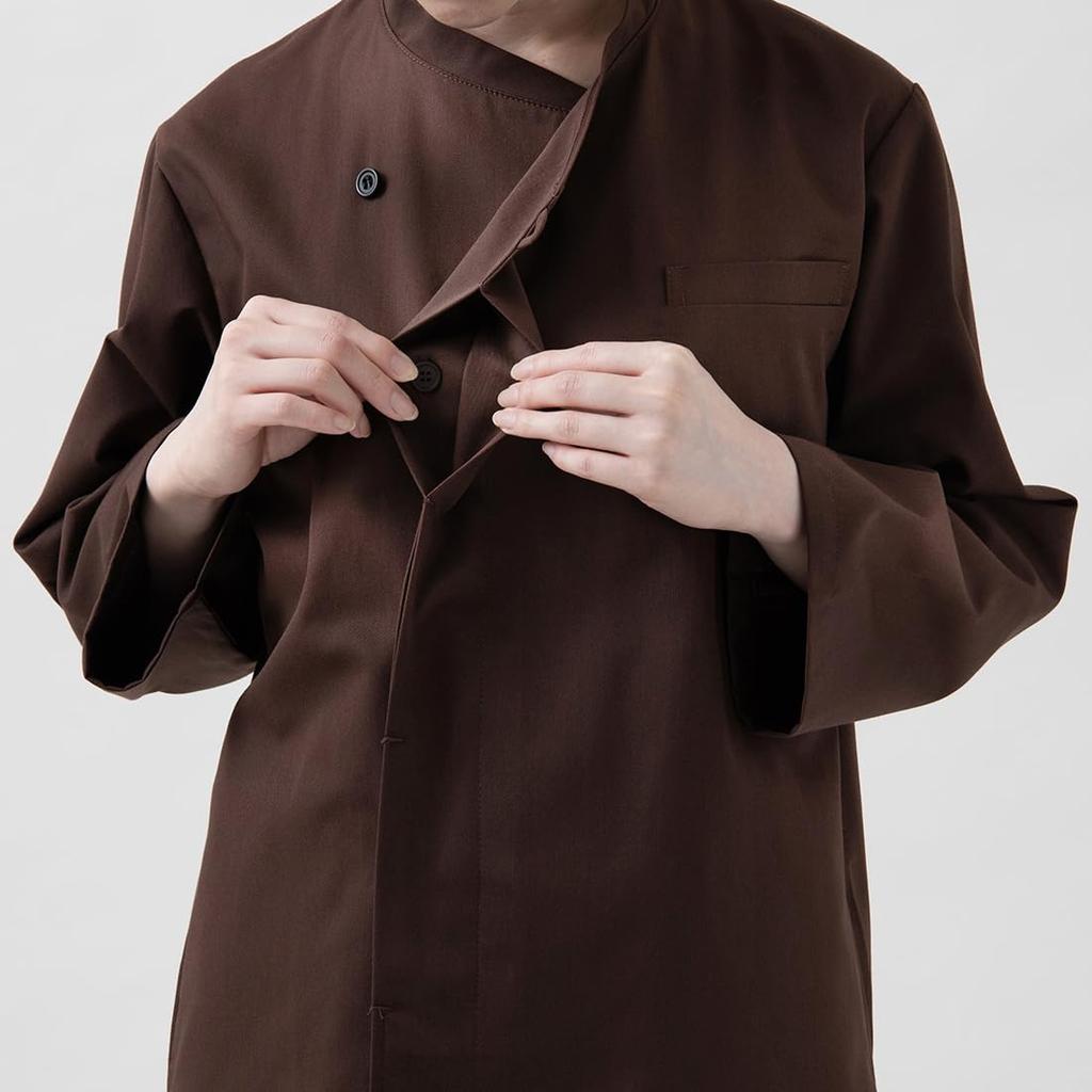 Семь Униформ EA3078-1 Пальто (Двойной слой) Белый, Размер 3L