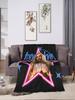 Freya Skye Pop Singer Soft Flannel Throw Blanket for Sofa Chair Bed  Winter Travel Car Blanket Patterned Bedspread