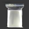 0.1mm PE Clear Self Sealing Zip Lock Bags Plastic Packaging Pouches White Transparent Zipper Reclosable Thick Package Bags