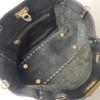 Б/у Сумка на плечо VALENTINO черная кожа Женская