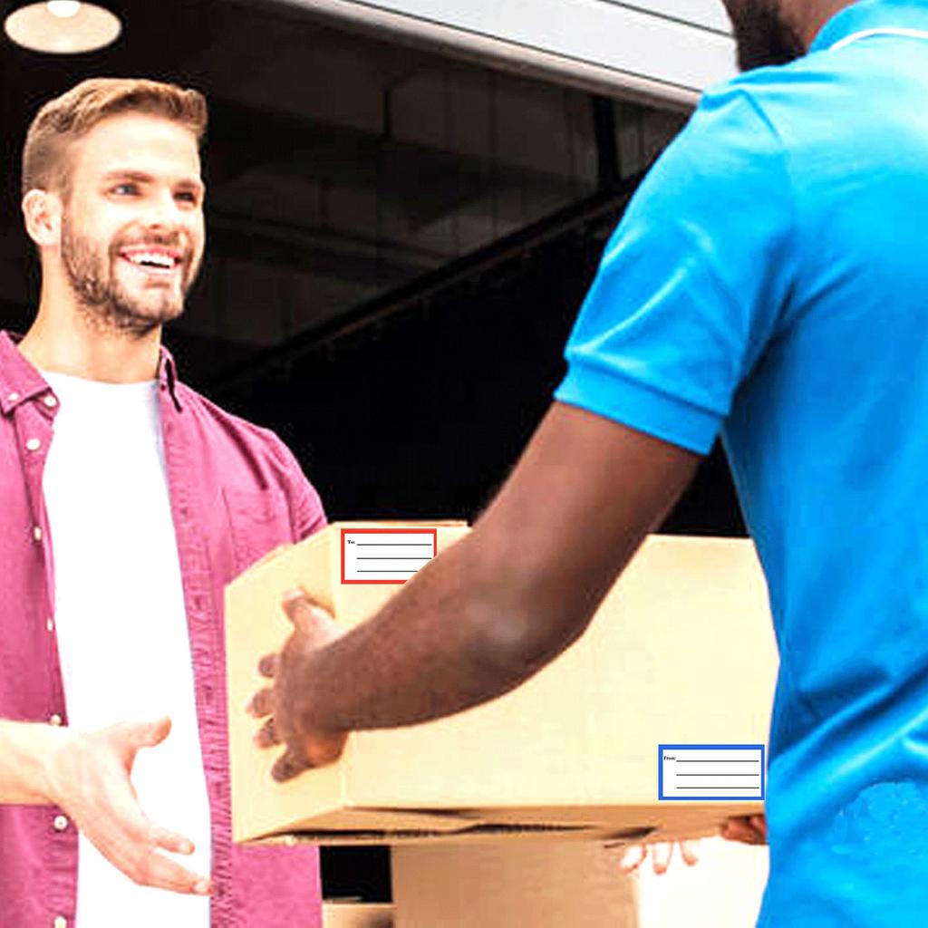 50/100/240 Sheets To from Return Address Mailing Labels Blank Mail Shipping Labels for Package Mailing Boxes Envelopes