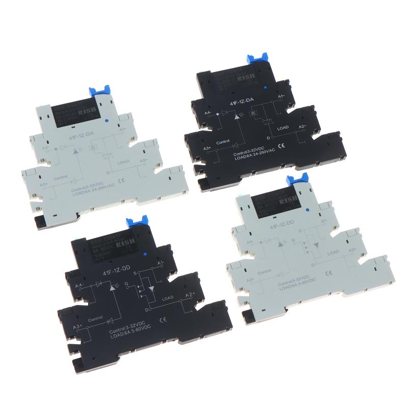 Ultra Thin Solid State Relay Module Da41F Dc Control Ac Din Rail Mount For Industrial Automation Circuit Control