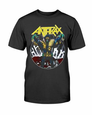 Футболка унисекс Anthrax Vintage 1987 Among The Living Tour Concert