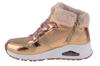 Skechers Uno - Cozy On Air, для девочки зимние сапоги золотого цвета