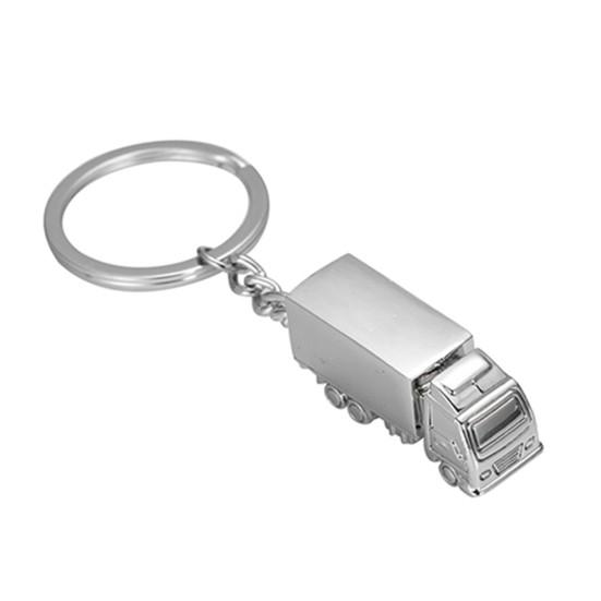 Милый металлический грузовик, грузовик, автомобиль, брелок для ключей, брелок, креативный подарок, прекрасный брелок KTY