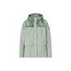 X National Geographic Outdoor Series Color Block водонепроницаемая ветрозащитная термотканая спортивная куртка женские куртки керамический зеленый 162416608-2