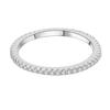 Minimalist Fashion Full Zircon Ring For Women Students Personalized Closed Band