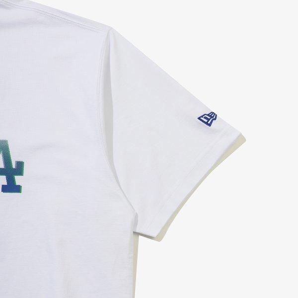New Era Mlb La Dodgers Футболка с полутонами 15147538