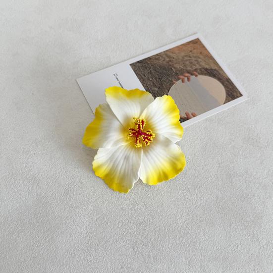 Hairpin Soft Strong Texture Lightweight Decorative Flower Hair Clip Realistic Flower Design Holiday Leisure Hair Pin