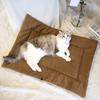 Коврик для кошек, самогреющийся, мягкий, моющийся, успокаивающий складную подушку для кровати для домашних кошек