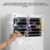 3Pcs Wall Mounted Air Conditioning Ventilator Anti Direct Blowing Air Conditioner Vent Fan  For Home