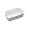 Ohe Smart Home II Washtub, White, Approx. 34cm H X 22cm W X 11.5cm D, Simple and Compact, Ideal for Sinks, Soaking, and Vegetable Washing, Made In Jap