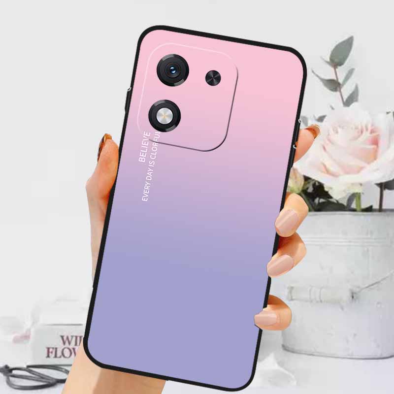 Чехол для Honor X70i 5G Роскошный Мраморный Силиконовый Мягкий Чехол для Телефона для Honor X70i 5G Защитная Задняя Крышка из ТПУ ABR-AN00 Coque Capa