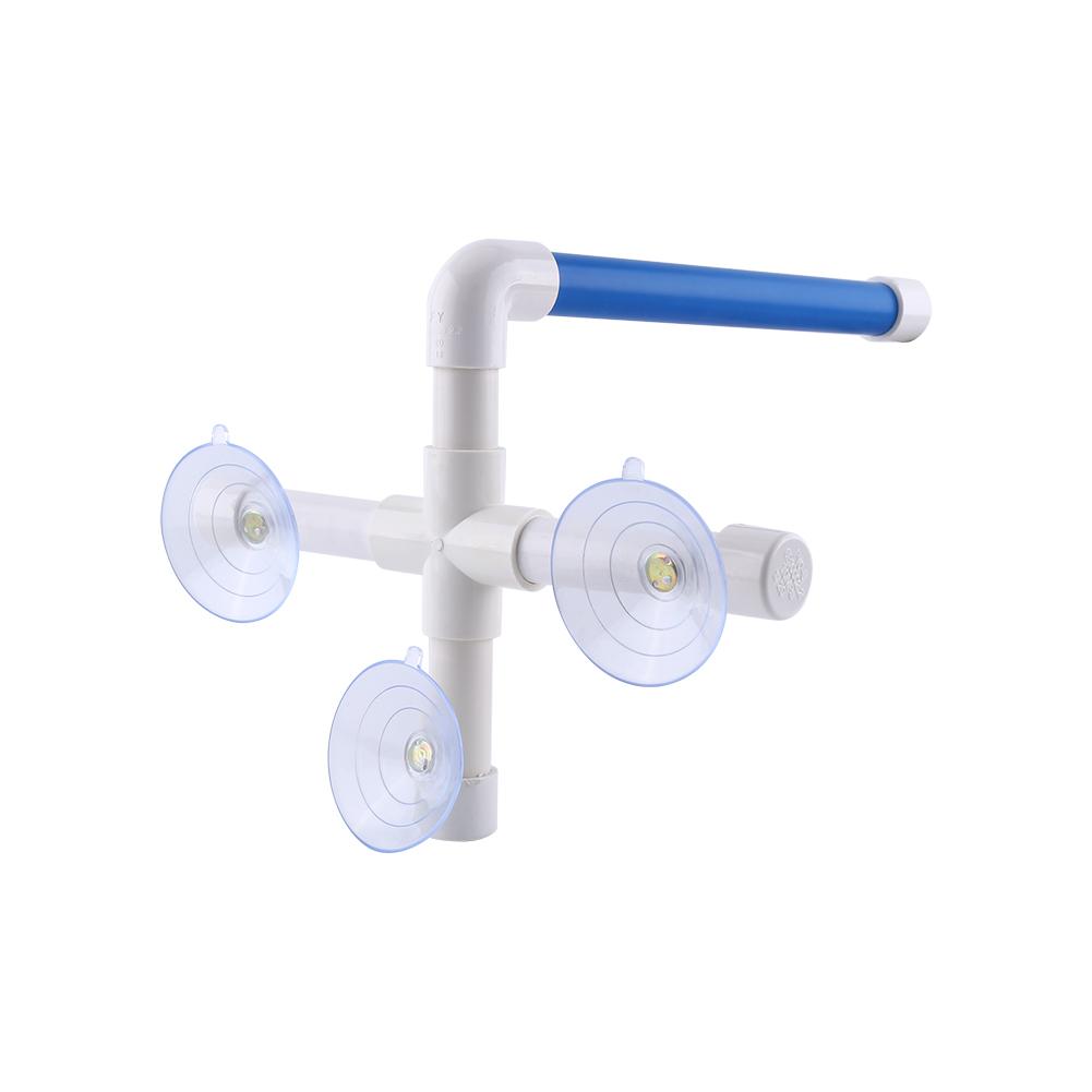 Bird Perches Parrot Budgie Foldable Suction Cup Window Shower Bath Wall Paw Grinding Stand Toy